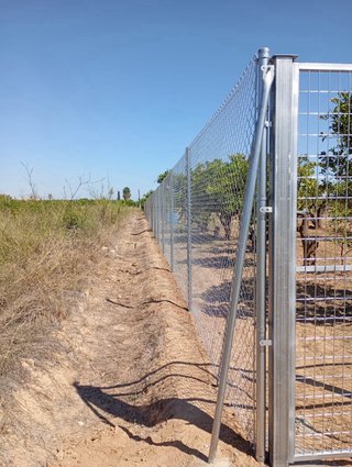 Instalación de cerramientos metálicos