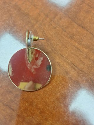 Pendientes de Metal Dorado