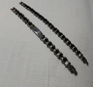 Pack 2 Pulseras Acero Hombre
