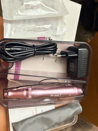 Dr. Pen Tatuaje Bolígrafo Rosa/Plata