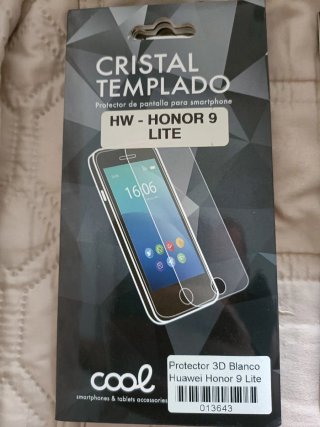 Cristal Templado Honor 9 Lite Cool