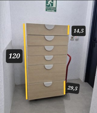 Cómoda Ikea de 6 cajones, grande, muy buen estado
