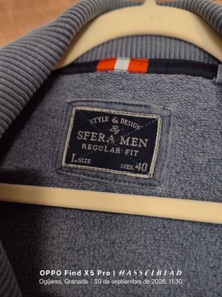 Chaqueta Sport Sfera Azul Talla L