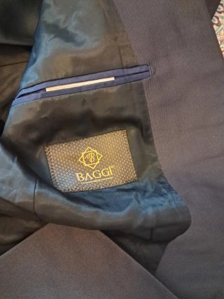Traje novio Baggi Azul