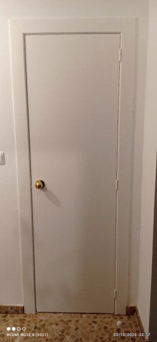 Ocasión Puertas blancas interior de madera