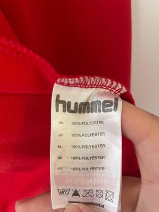Chaqueta Hummel Roja Talla J652