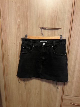 Gonna di jeans nera