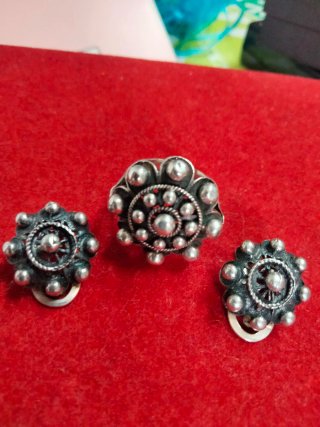 Conjunto Charro Plata vieja