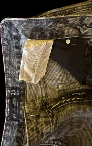 Jeans Stradivarius grigi taglia 42
