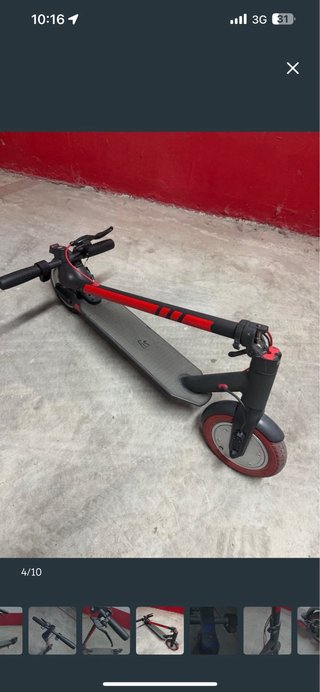 Patinete Eléctrico Negro