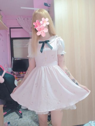 Vestido Liz Lisa Estampado Rosas y Perfumes