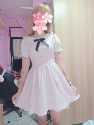 Vestido Liz Lisa Estampado Rosas y Perfumes