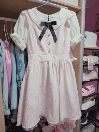 Vestido Liz Lisa Estampado Rosas y Perfumes