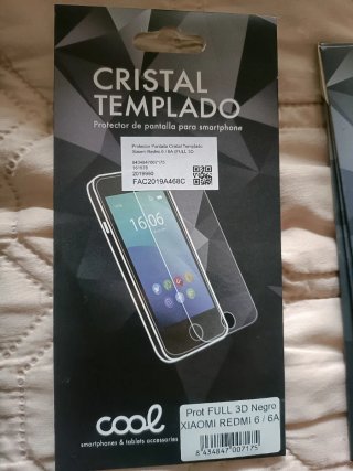 Cristal Templado Xiaomi Redmi 6/6A