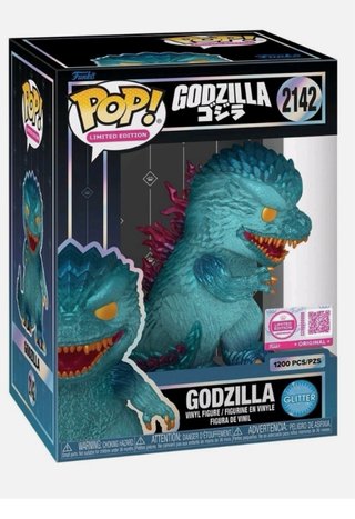 Funko Pop Godzilla 2142 Glitter Edición Limitada