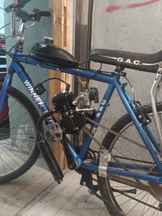 Cambio por algo demi interes bicicleta con motor p