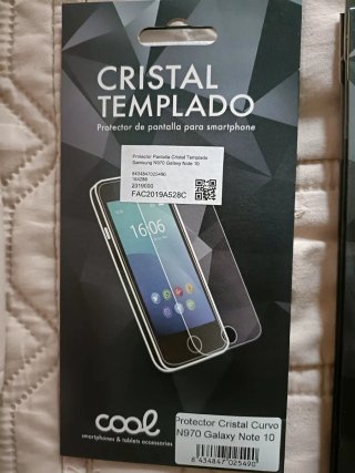 Protettore Schermo in Vetro Temperato per Galaxy Note 10