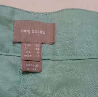 Pantalón corto de vestir Mango