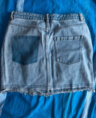 Gonna di jeans corta