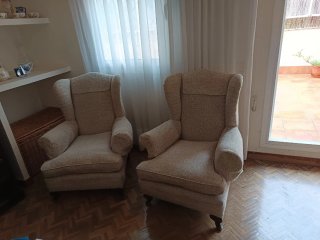 Conjunto de Sofá y 2 Sillones