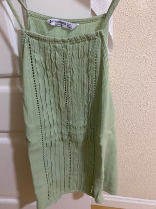 Blusa verde mujer