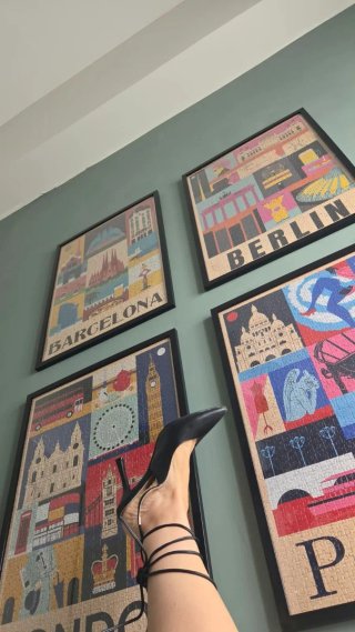 Scarpe con tacco nere eleganti