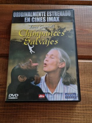 DVD Chimpancés Salvajes - Jane Goodall