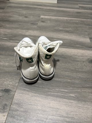 Zapatillas Converse Blancas y Verdes