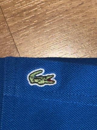 Polo Lacoste Azul Eléctrico original Talla XL