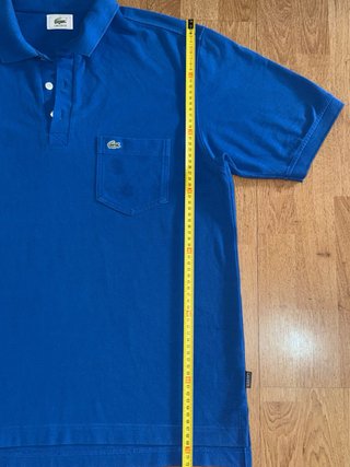Polo Lacoste Azul Eléctrico original Talla XL