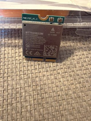Scheda Wi-Fi 7 / Bluetooth M.2 MediaTek MT7925B22M