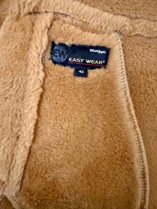 Abrigo doble faz marrón Easy Wear