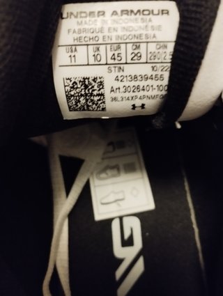 Zapatos de Golf Under Armour Charged Draw Talla 45