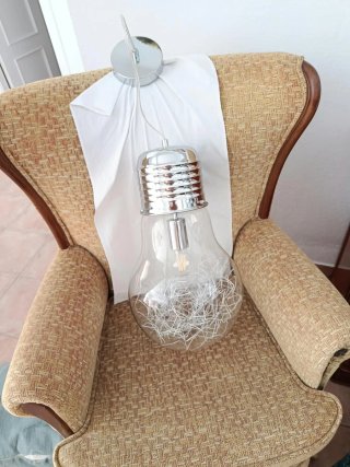 Lámpara Colgante Diseño Bombilla
