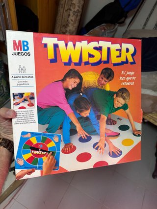 Twister MB Juegos clásico – juego de mesa vintage