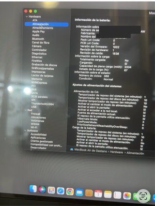 MacBook Air 13” 2019 i5 8GB 128GB SSD Gris