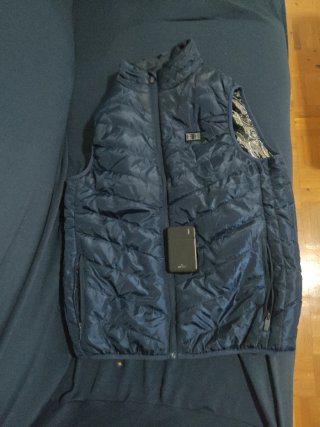 Chaleco Calefactable Azul Marino
