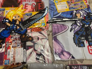 Figuras Cloud y Sephirot FF VII Hama Beans