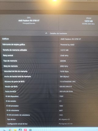 PC Gaming i7 9700K RX 6700 XT 12GB y 16GB RAM