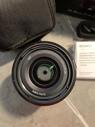 Objetivo Sony FE 35mm F1.4 GM