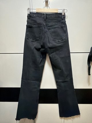 Pantalones vaqueros Mango negros talla XS