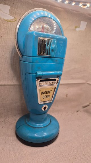 Parcometro Vintage Blu gioco anni 90