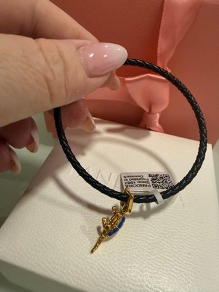 Pulsera cuero Pandora multicolor
