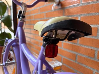 Bicicleta infantil niña 14 pulgadas Lavanda Morada