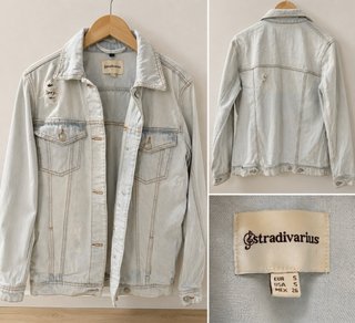 Cazadora Vaquera Stradivarius Oversize