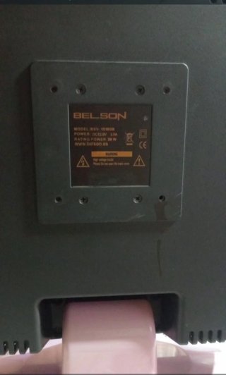 TV Belson 15 Rosa con DVD (Camper 12V)