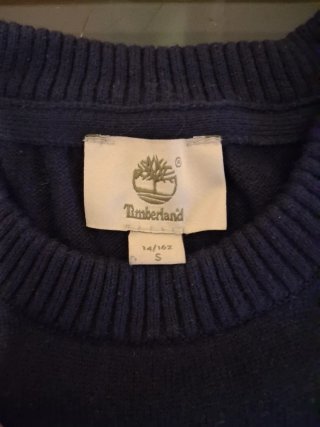 Jersey Timberland Azul marino algodon algodón