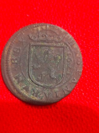 Moneda 8 Maravedíes Felipe IV 1621