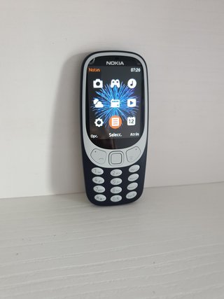 Teléfono Móvil Nokia 3310 Negro/Azul