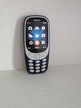 Teléfono Móvil Nokia 3310 Negro/Azul